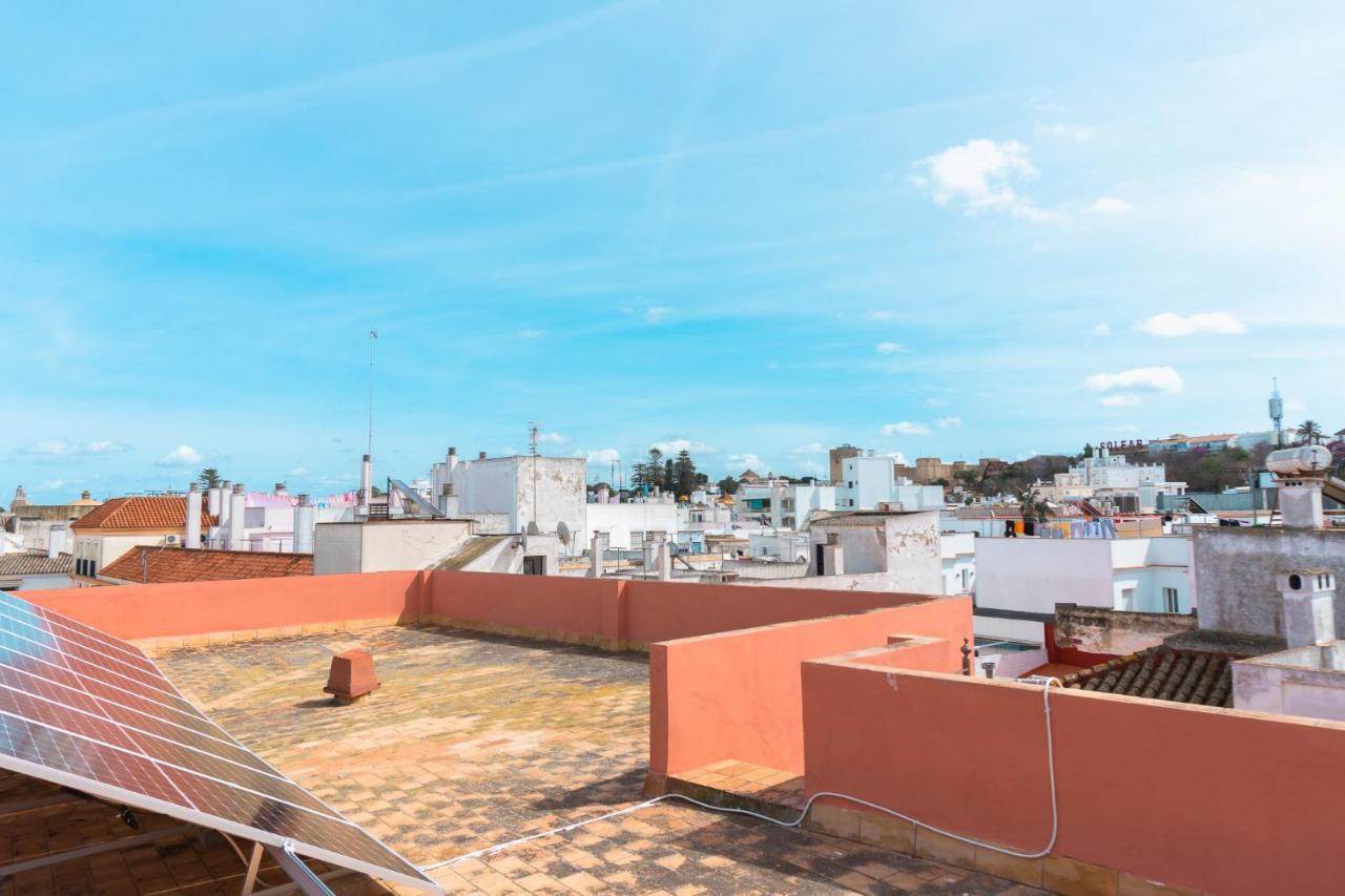 דירות Sanlúcar de Barrameda Atico Imperial Garaje Gratis Centrico Terraza Aire Acond Solarium 2 Banos Wifi A 1Minuto De La Plaza Cabildo מראה חיצוני תמונה
